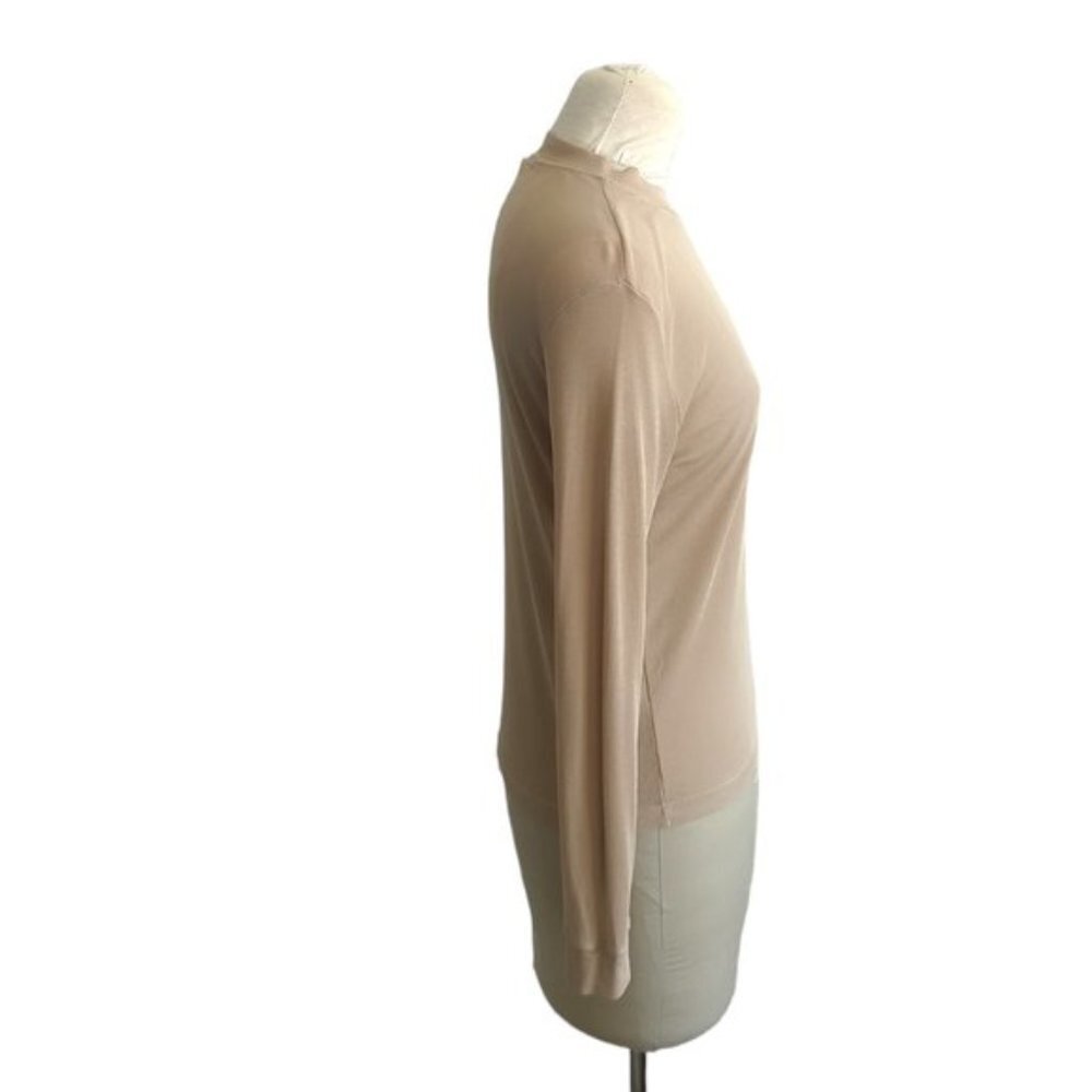Oak + Fort Mock Neck Long Sleeve Top - Picture 2 of 3